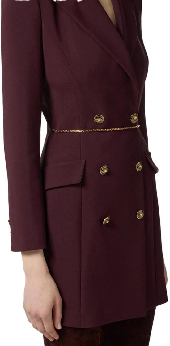 25FW 엘리자베타프랜치 숏 원피스 AB89657E2EA4 RED - ELISABETTA FRANCHI