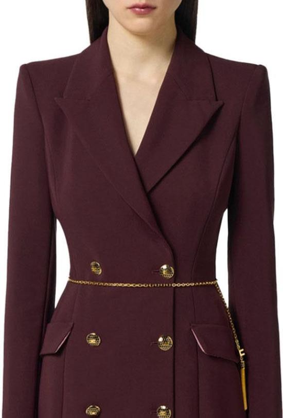25FW 엘리자베타프랜치 숏 원피스 AB89657E2EA4 RED - ELISABETTA FRANCHI
