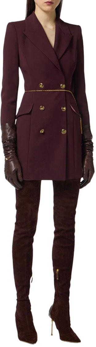 25FW 엘리자베타프랜치 숏 원피스 AB89657E2EA4 RED - ELISABETTA FRANCHI