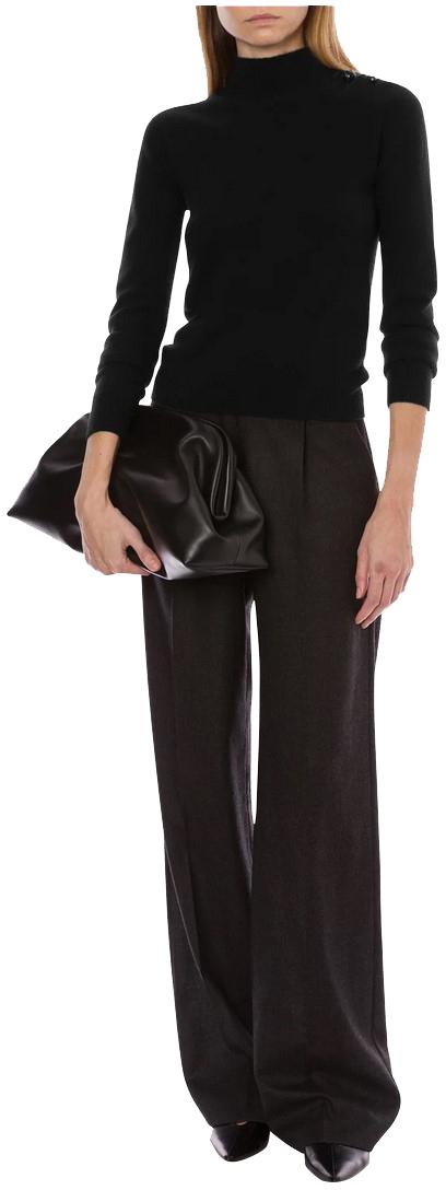 25FW 알베르타 페레티 터틀넥 A093466050555 BLACK - ALBERTA FERRETTI