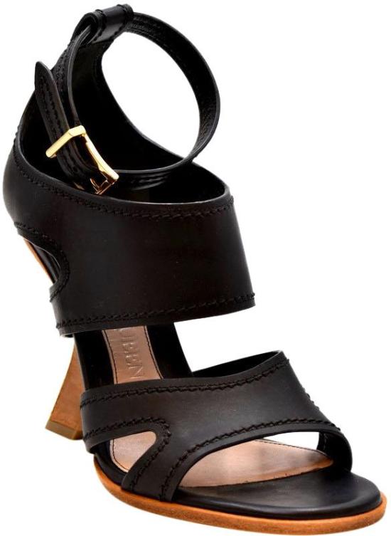  알렉산더 맥퀸 샌들 621839WHXZ71039 BLACK - ALEXANDER MCQUEEN