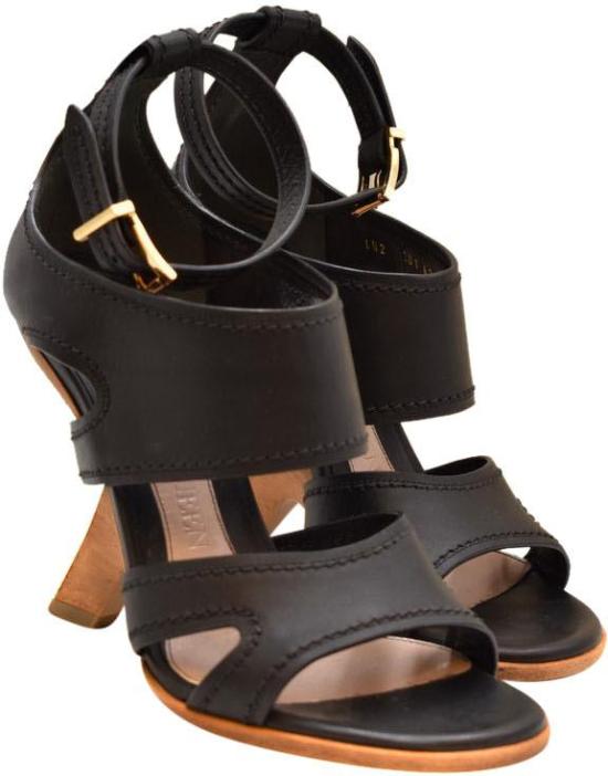  알렉산더 맥퀸 샌들 621839WHXZ71039 BLACK - ALEXANDER MCQUEEN