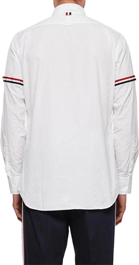  톰브라운 옥스포드 암밴드 클래식 셔츠 MWL150EF031300 WHITE - THOM BROWNE
