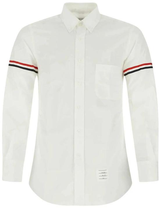  톰브라운 옥스포드 암밴드 클래식 셔츠 MWL150EF031300 WHITE