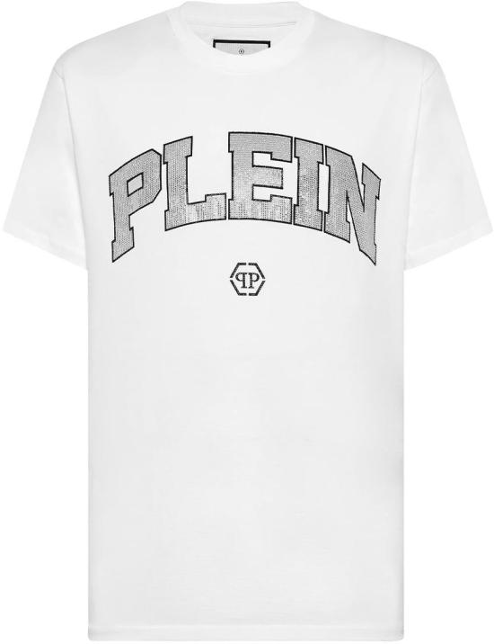  필립 플레인 반팔 티셔츠 FADCMTK7349PJY002N01 WHITE