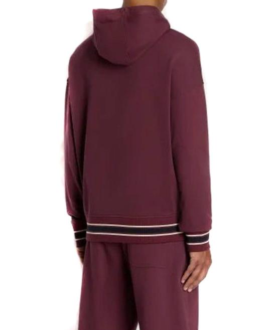  알마니 후드 티셔츠 6RZMJFZJDPZ14AU MAROON - ARMANI