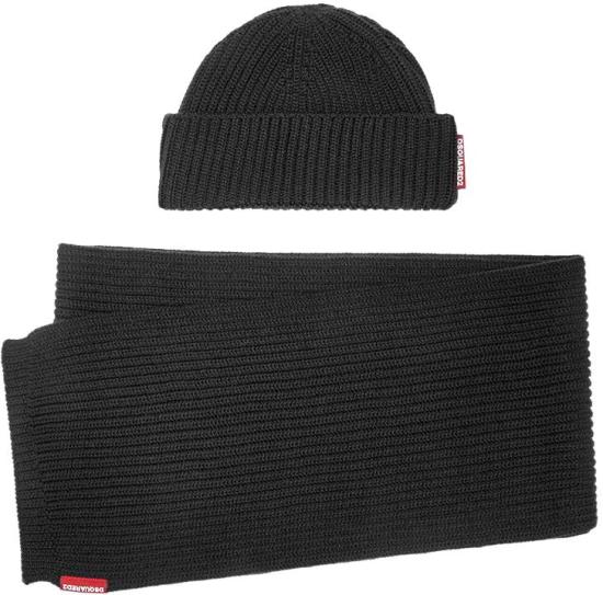 25FW 디스퀘어드2 머플러/스카프 GGBM000301W000012124 BLACK - DSQUARED2