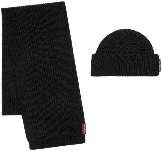 25FW 디스퀘어드2 머플러/스카프 GGBM000301W000012124 BLACK