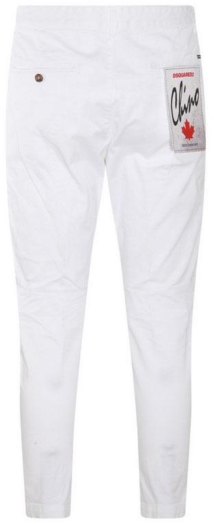 25SS 디스퀘어드2 팬츠 S74KB0819S39021100 WHITE - DSQUARED2