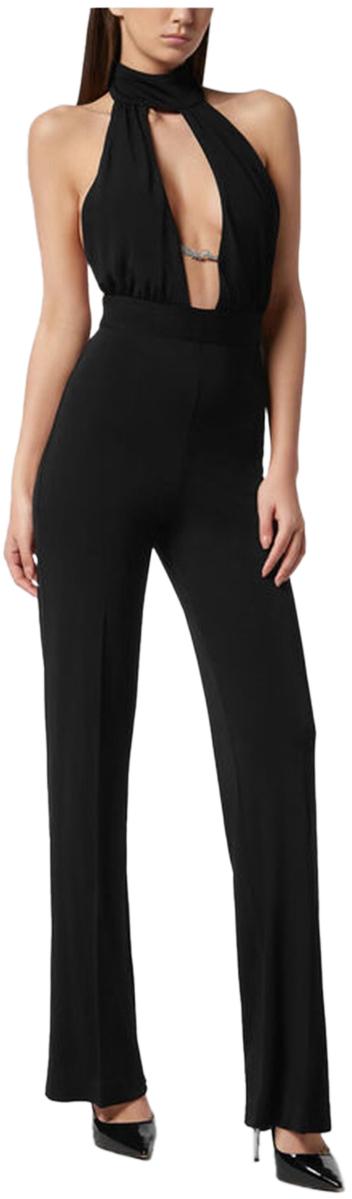 25FW 필립 플레인 점프수트 FAECWRG3496PJY002N02 BLACK - PHILIPP PLEIN
