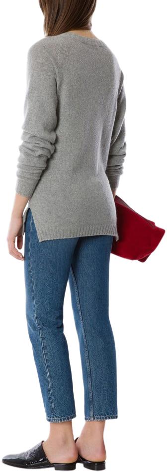 25FW 알베르타 페레티 스웨터 A092351010502 GREY - ALBERTA FERRETTI