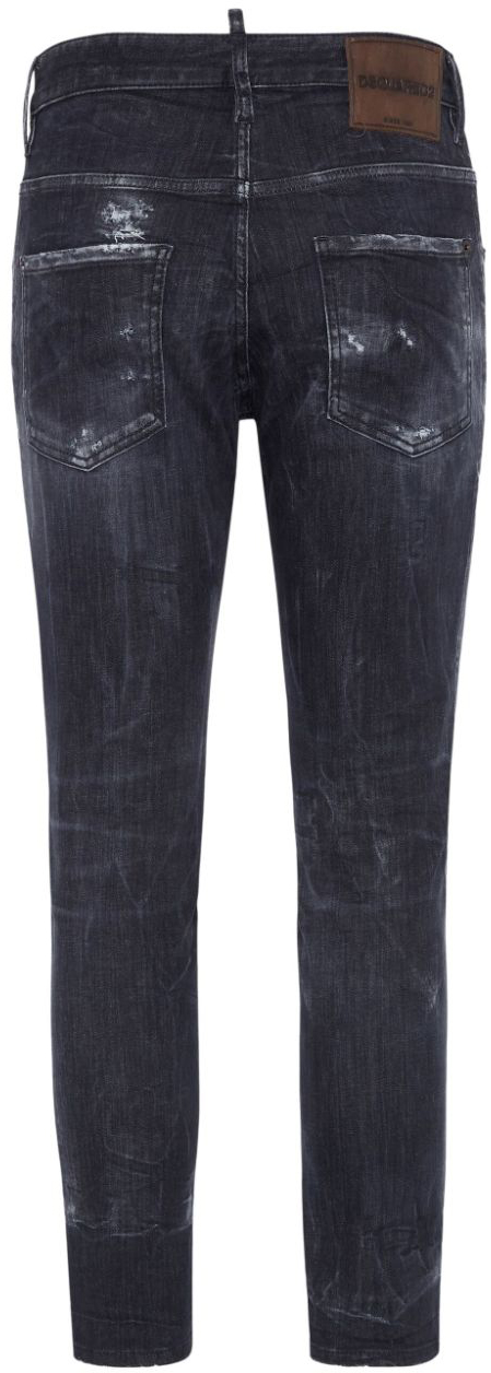 25SS 디스퀘어드2 데님 팬츠 S71LB1574S30503900 BLACK - DSQUARED2