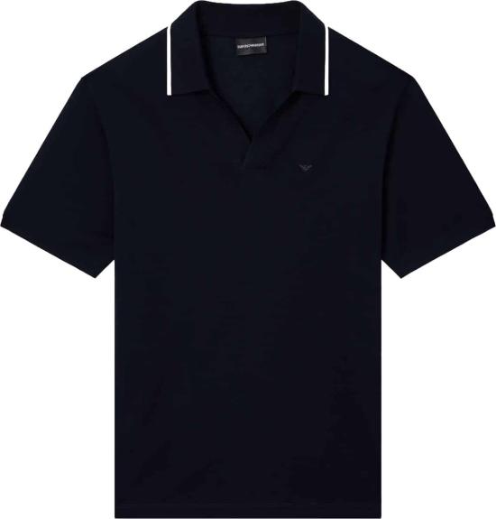 26SS 엠포리오 아르마니 폴로 티셔츠 EM005852AF12955UB118 BLUE