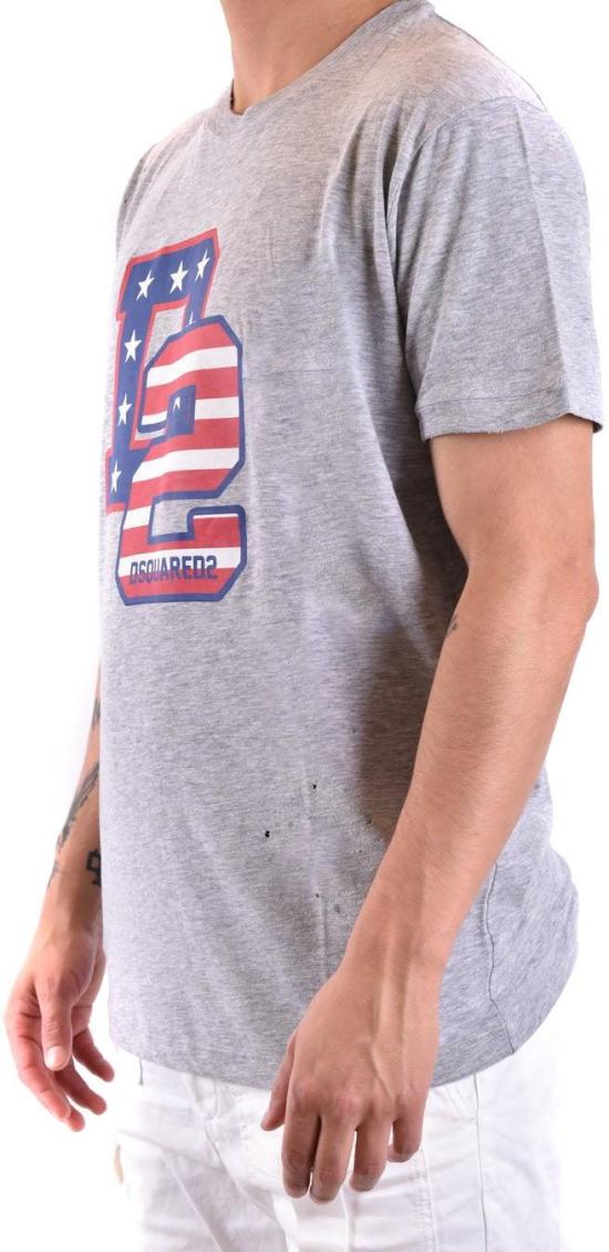  디스퀘어드2 반팔 티셔츠 S74GD1249S22416857M GREY - DSQUARED2