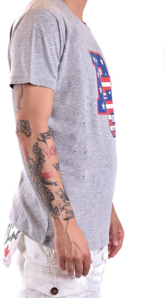  디스퀘어드2 반팔 티셔츠 S74GD1249S22416857M GREY - DSQUARED2
