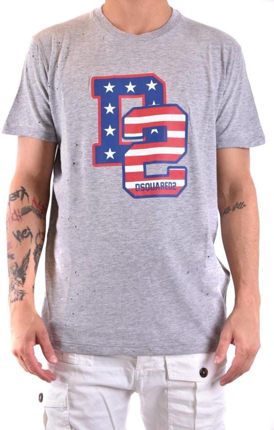  디스퀘어드2 반팔 티셔츠 S74GD1249S22416857M GREY - DSQUARED2