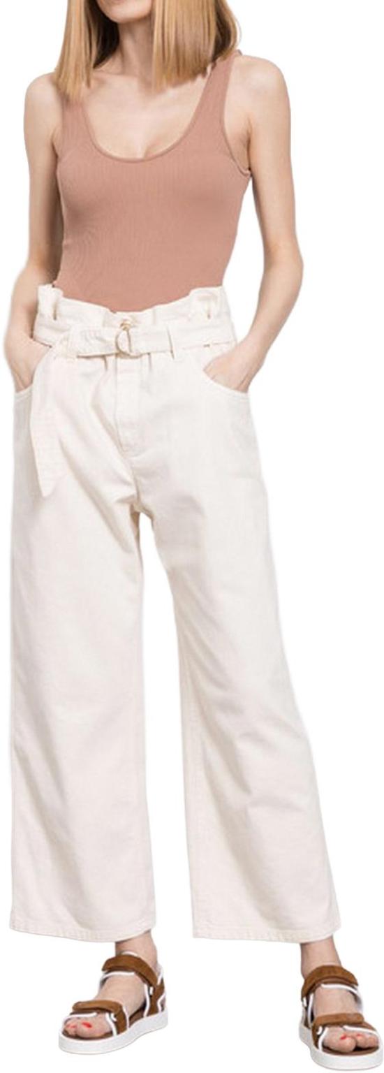 25SS 브루넬로 쿠치넬리 스트레이트 팬츠 M0H43P5737C8555 WHITE - BRUNELLO CUCINELLI