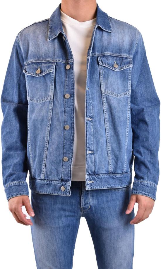  돈답 코트 UJ812DF0269HG7DU800 BLUE - DONDUP