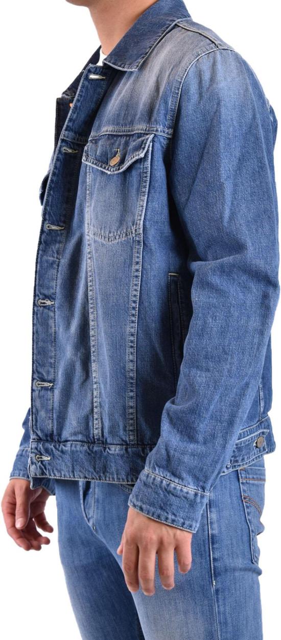  돈답 코트 UJ812DF0269HG7DU800 BLUE - DONDUP