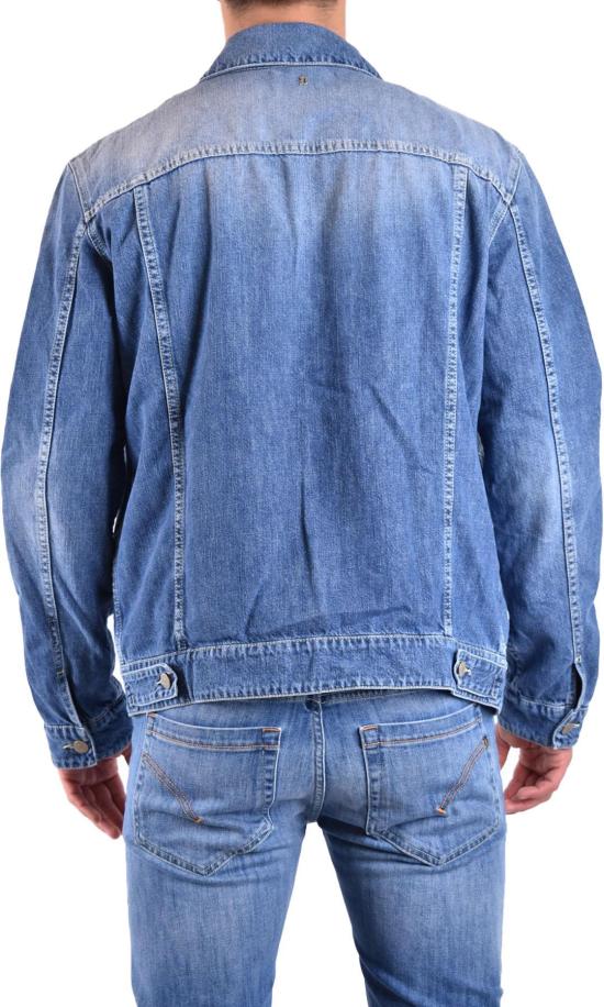  돈답 코트 UJ812DF0269HG7DU800 BLUE - DONDUP