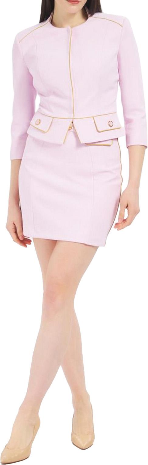 25SS 엘리자베타프랜치 미디 스커트 GOT0351E2V300DK3 PINK - ELISABETTA FRANCHI