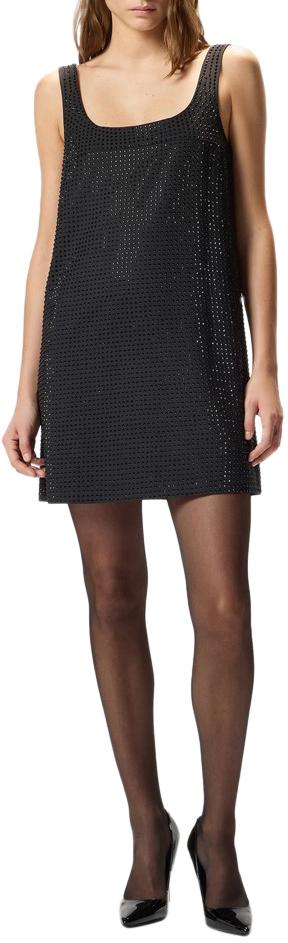 25FW 핑코 미디 원피스 105927A287Z99 BLACK - PINKO