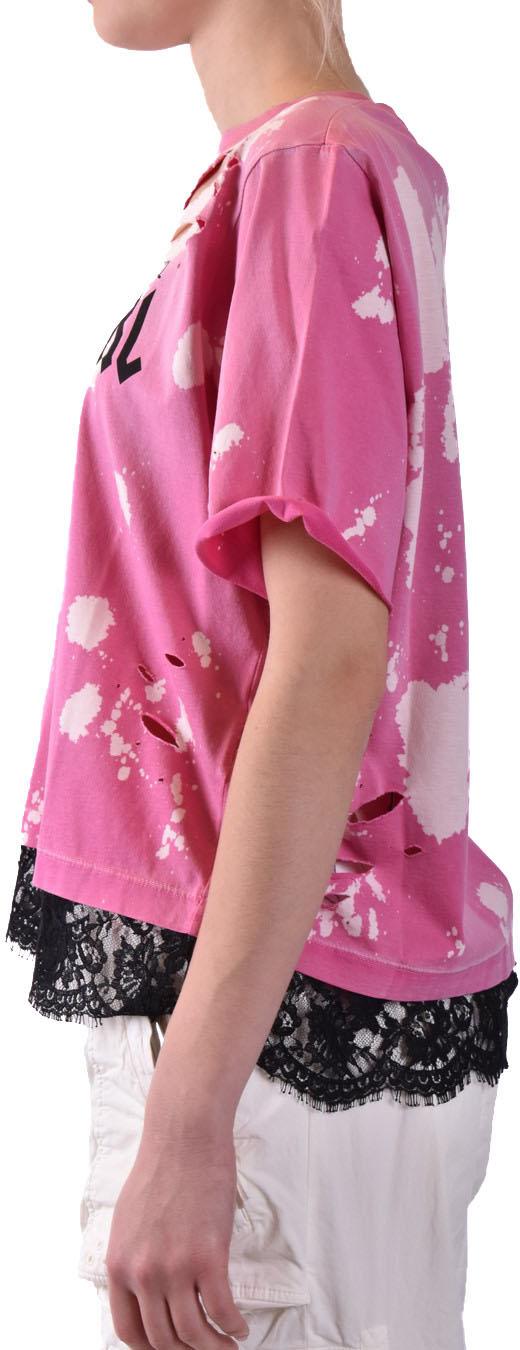  디스퀘어드2 반팔 티셔츠 S75GD0319S22427399 PINK - DSQUARED2