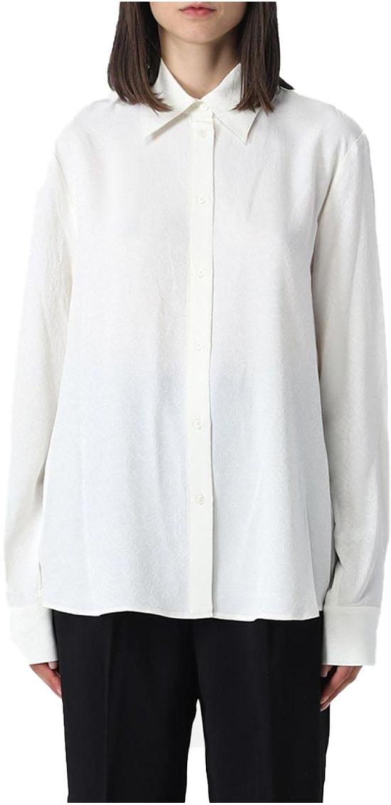  핑코 셔츠 SMORZAREZ00 WHITE - PINKO