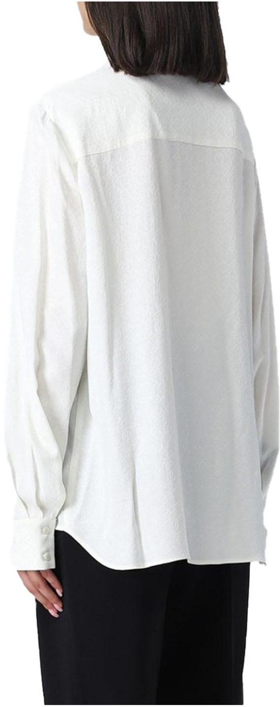  핑코 셔츠 SMORZAREZ00 WHITE - PINKO