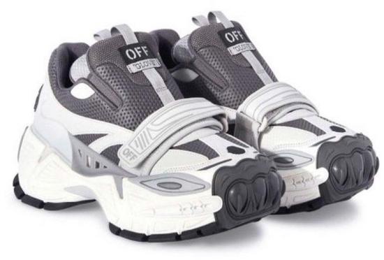  오프화이트 스니커즈 OMIA284S24LEA0010905 GREY - OFF WHITE