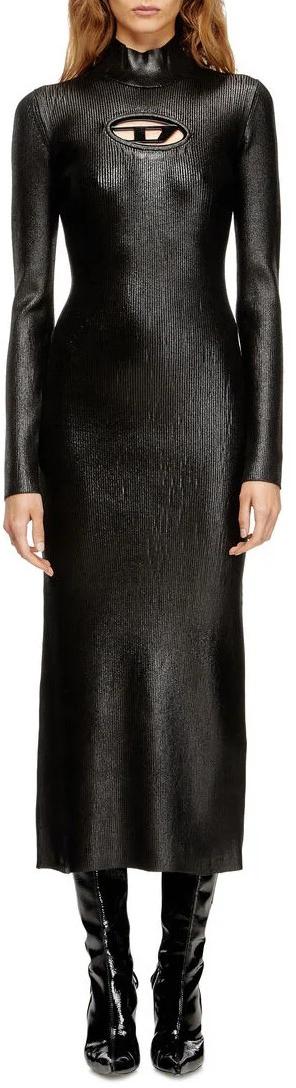 25FW 디젤 미디 원피스 A141860QVCE9XXD BLACK - DIESEL