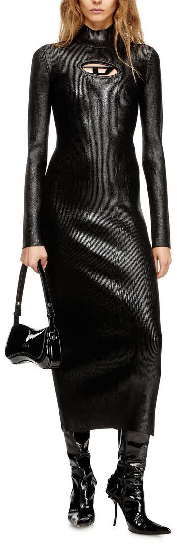 25FW 디젤 미디 원피스 A141860QVCE9XXD BLACK - DIESEL