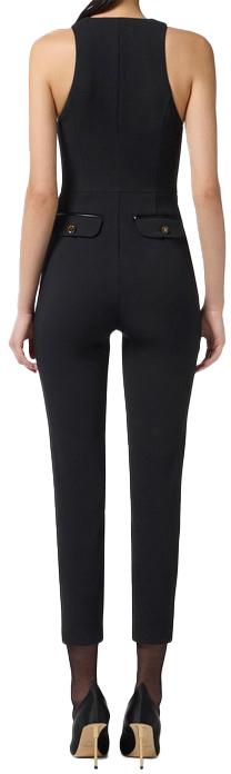 25FW 엘리자베타프랜치 점프수트 TU05556E2110 BLACK - ELISABETTA FRANCHI