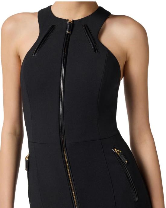 25FW 엘리자베타프랜치 점프수트 TU05556E2110 BLACK - ELISABETTA FRANCHI