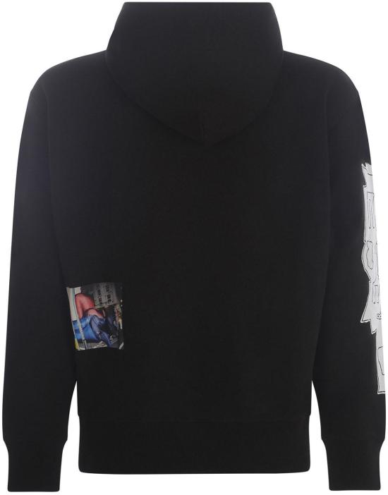  디젤 후드 티셔츠 A035920IEAX9XX BLACK - DIESEL
