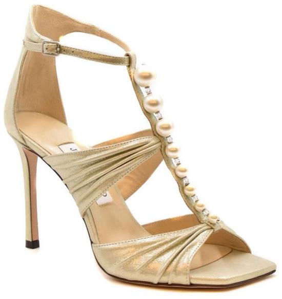  지미추 샌들 AURA9537XHG222 GREY - JIMMY CHOO