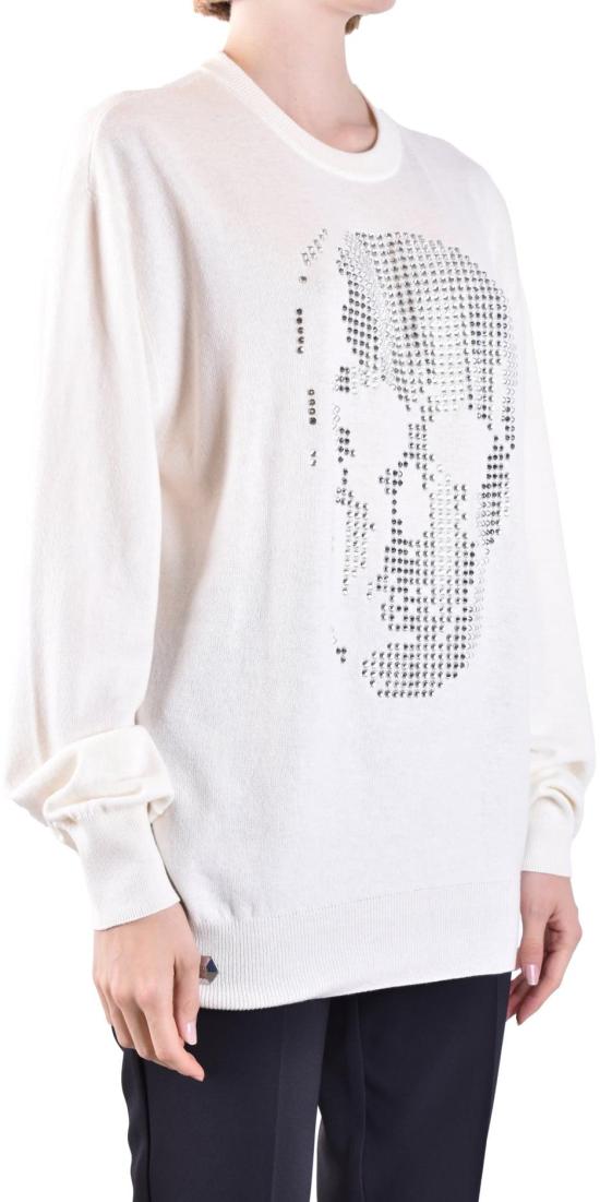  필립 플레인 스웨터 AACCWKKO0580PTE003N01 WHITE - PHILIPP PLEIN