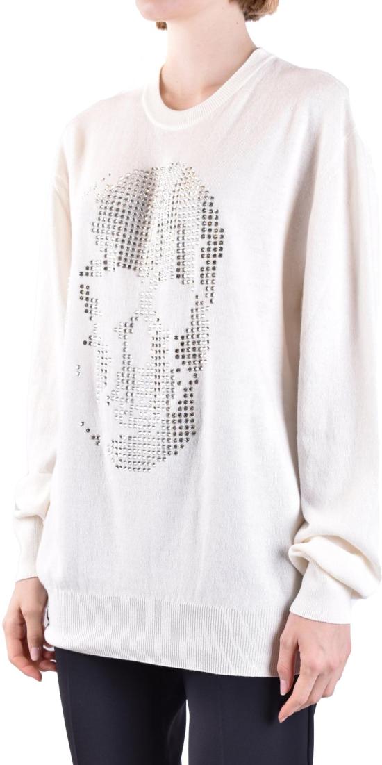  필립 플레인 스웨터 AACCWKKO0580PTE003N01 WHITE - PHILIPP PLEIN