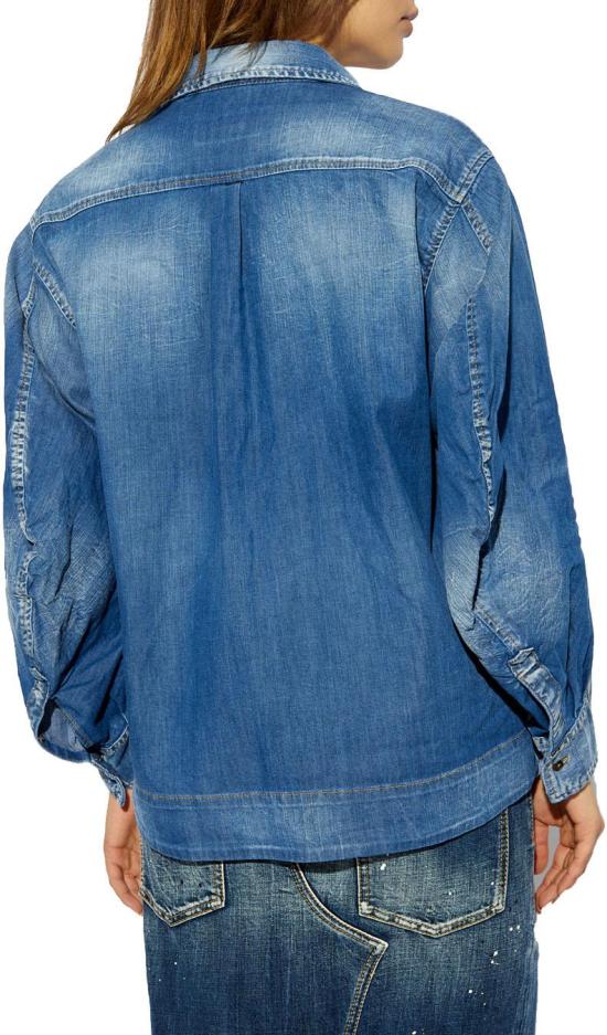  디스퀘어드2 데님 셔츠 S75DL0883S30341470 BLUE - DSQUARED2