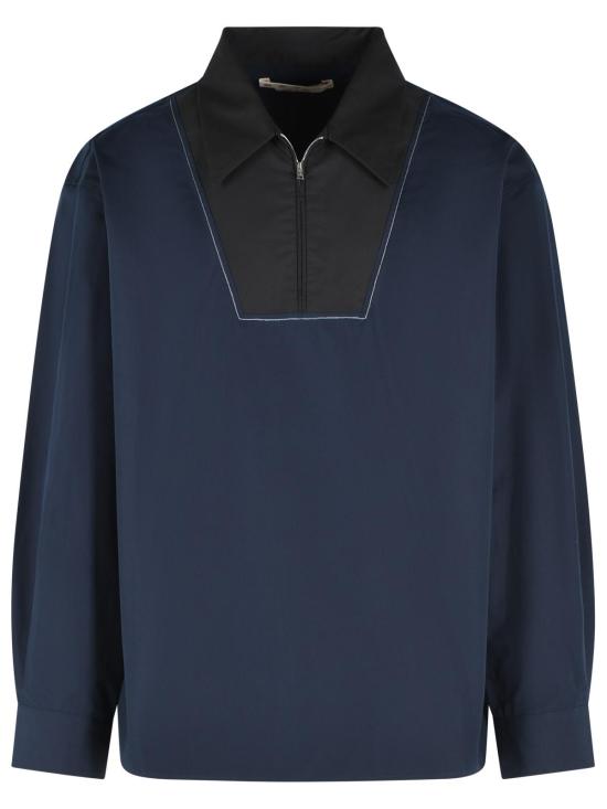 26FW 마르니 긴팔 셔츠 CUMU0389J0 TCY6500B90 Blue