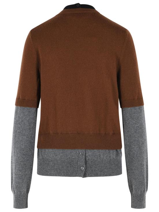 26FW 마르니 스웨터 GCMD0678Q0 UFX331MXM53 Brown - MARNI