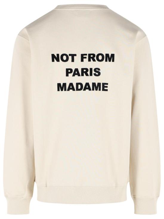 26FW 드롤드무슈 긴팔 티셔츠 PERM SW149 CO127MT Ivory - DROLE DE MONSIEUR