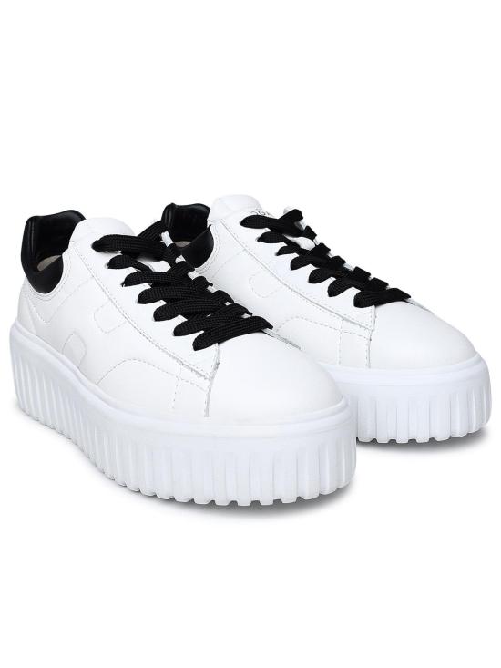 26FW 호간 H-스트라이프 스니커즈 HXW6450FC60LE90001 White - HOGAN