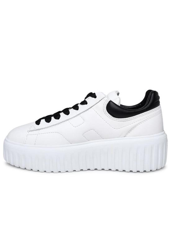 26FW 호간 H-스트라이프 스니커즈 HXW6450FC60LE90001 White - HOGAN