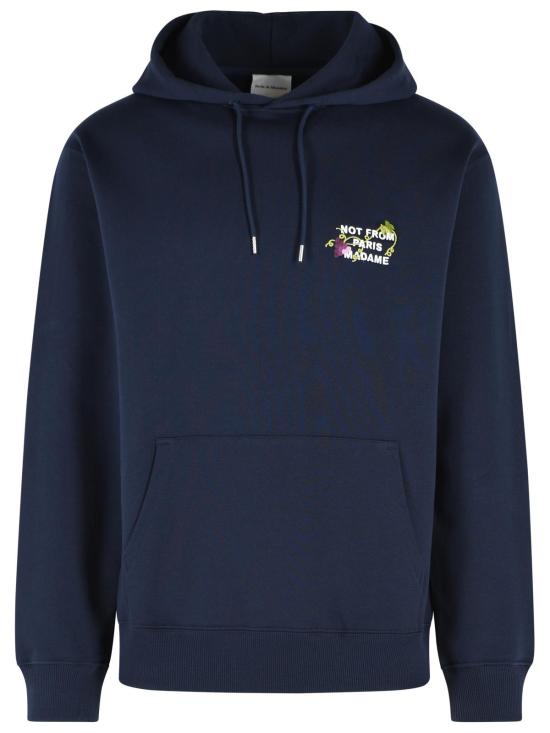 26FW 드롤드무슈 긴팔 티셔츠 L HO208 CO127NY Navy