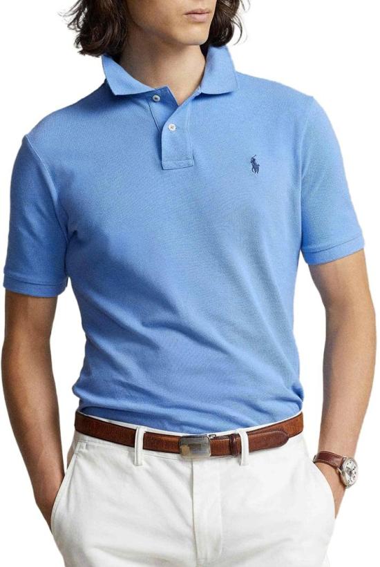 26SS 랄프 로렌 폴로 티셔츠 710795080015 BLUE - RALPH LAUREN