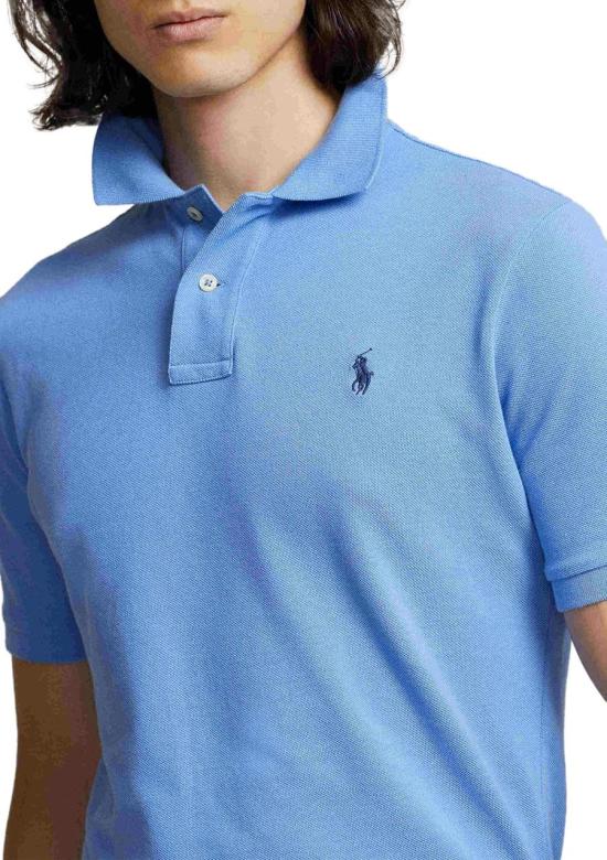 26SS 랄프 로렌 폴로 티셔츠 710795080015 BLUE - RALPH LAUREN