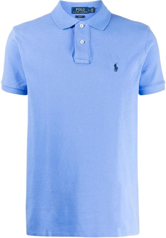 26SS 랄프 로렌 폴로 티셔츠 710795080015 BLUE