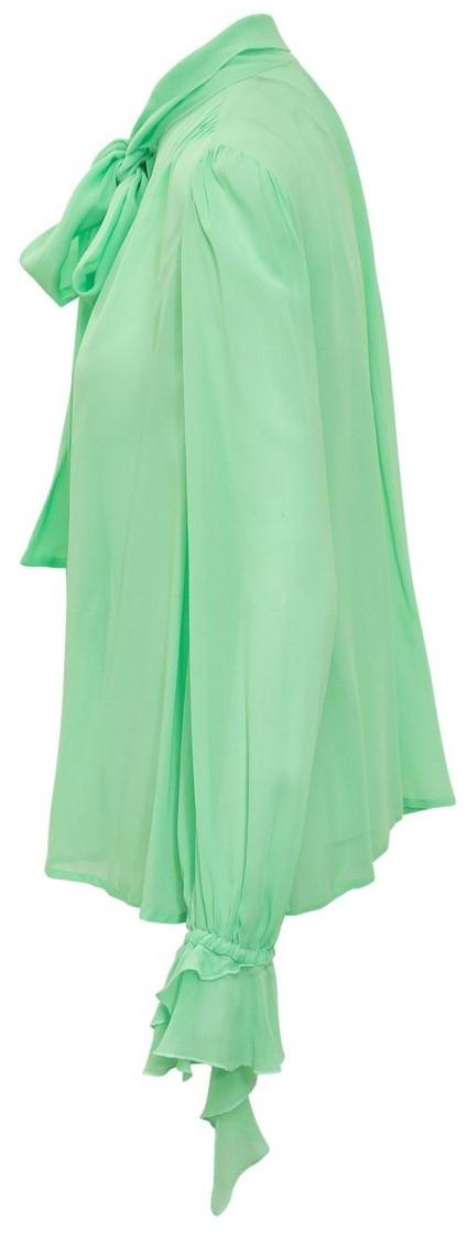  핑코 블라우스 102788A1JZT38 GREEN - PINKO