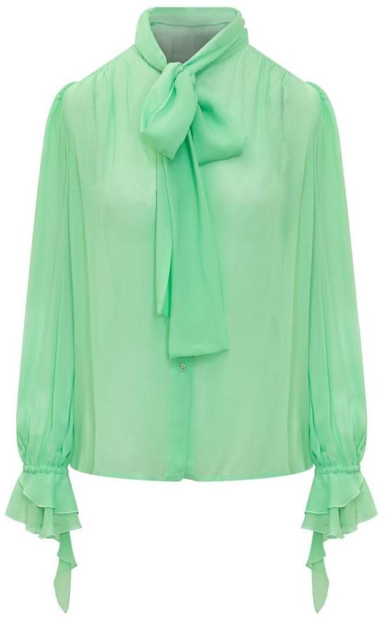  핑코 블라우스 102788A1JZT38 GREEN
